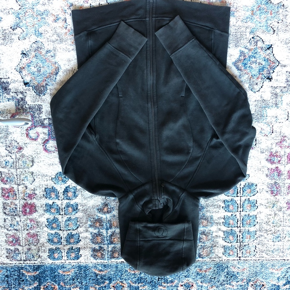 Lululemon Black Scuba Hoodie with MPLS print